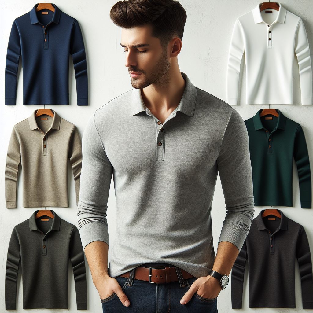 Men's dressy polo shirts on sale