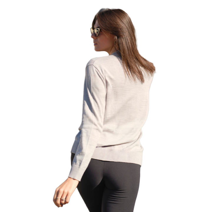 Dames merinowollen vest