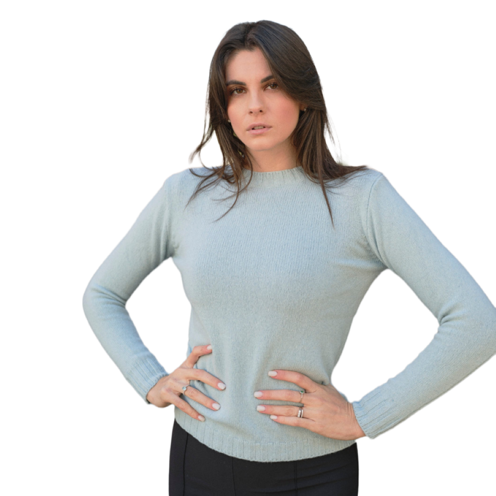 Maglia donna cashmere rigenerato