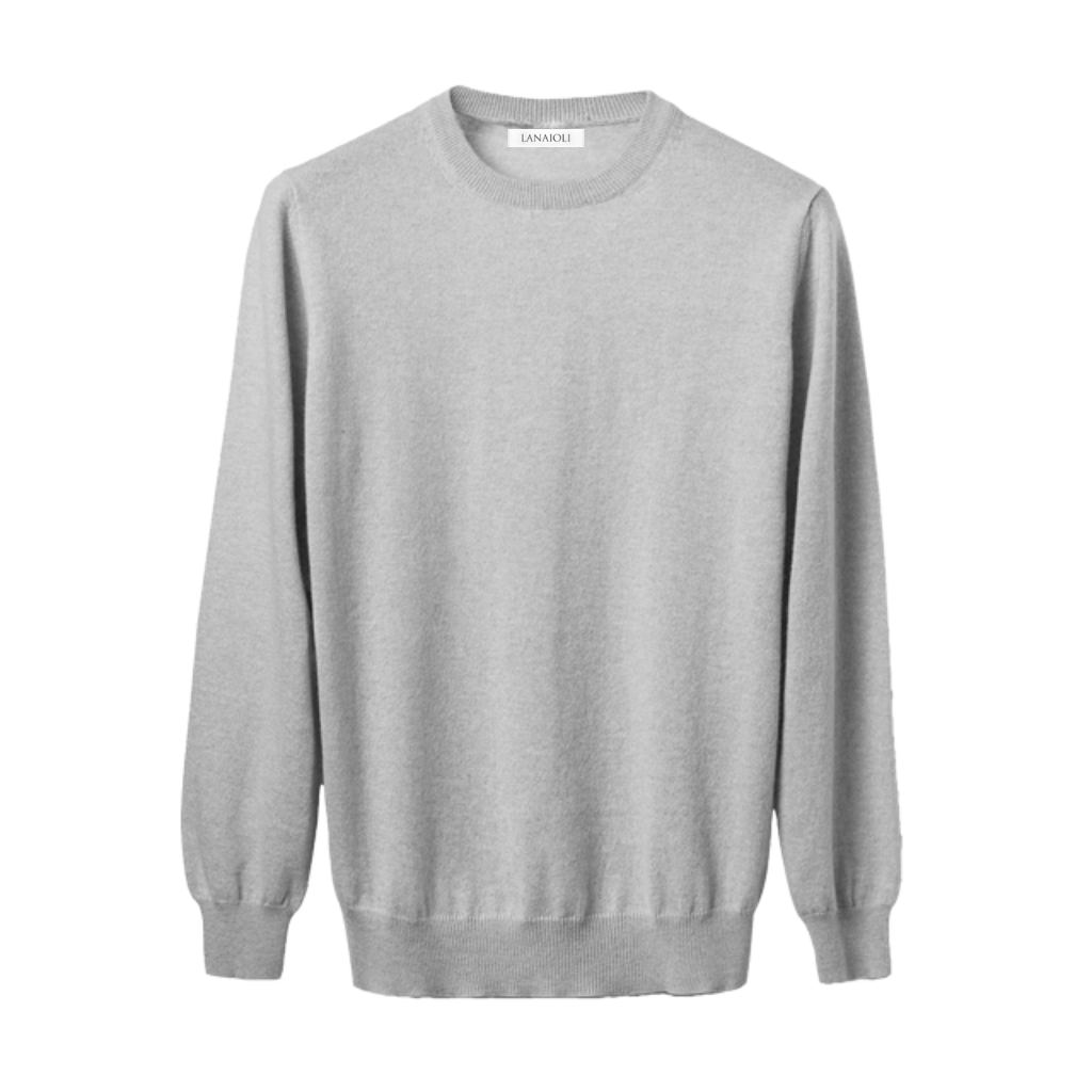 Men's Cashmere Crew Neck Sweater