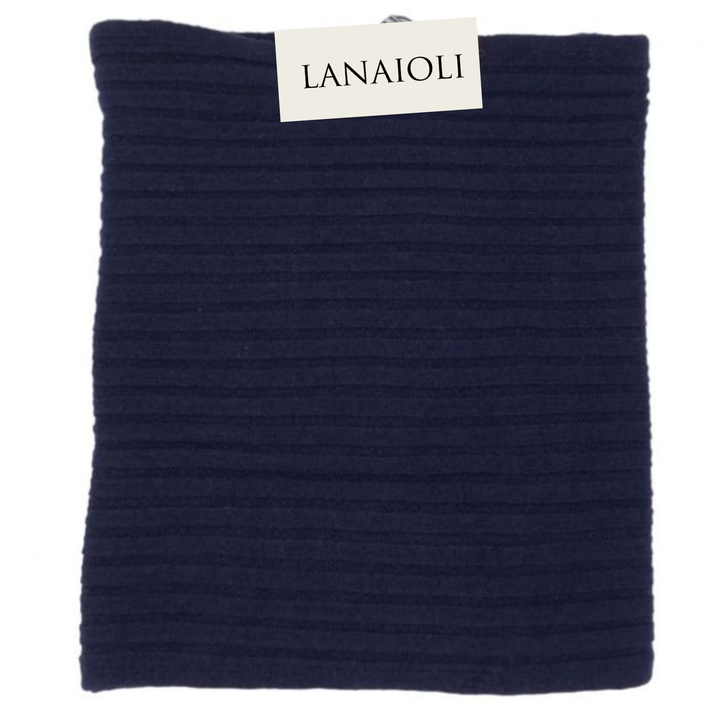 Sciarpa Uomo a Coste Cashmere Rigenerato - Lanaioli Cashmere