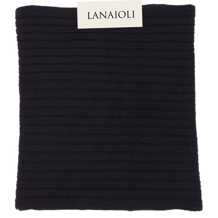 Sciarpa Uomo a Coste Cashmere Rigenerato - Lanaioli Cashmere