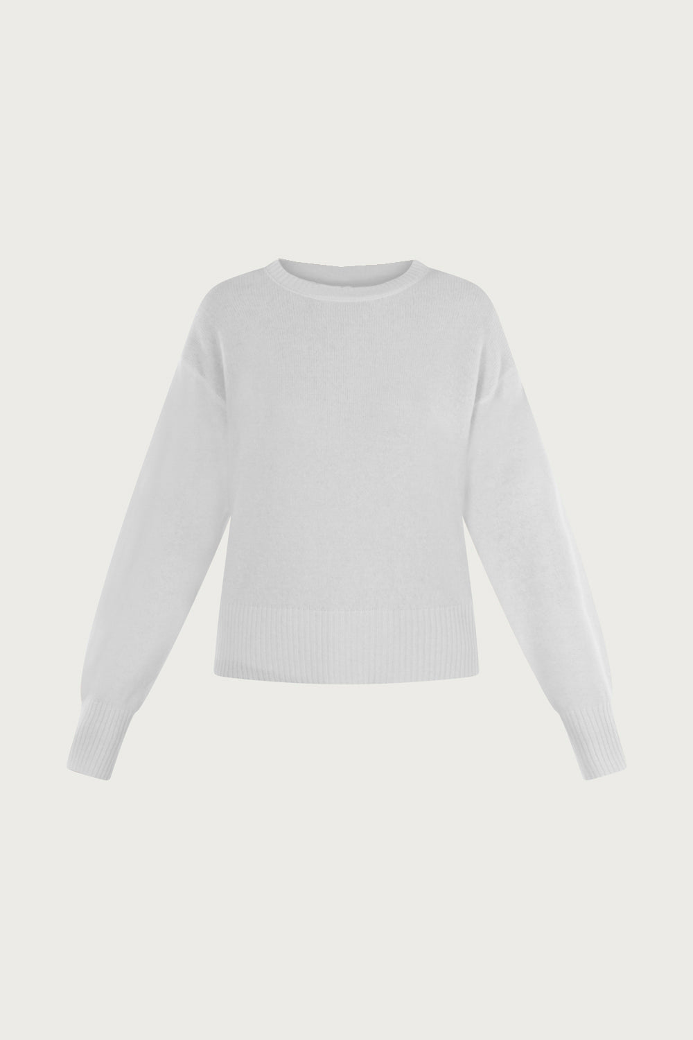Maglia donna girocollo puro cashmere