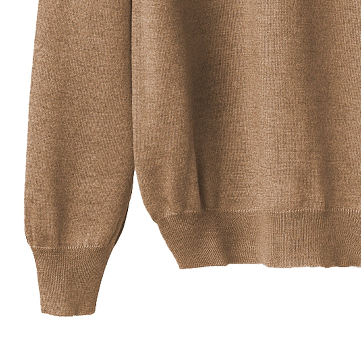 Maglia Uomo in misto Cashmere, Seta e Lana Merino Extrafine Girocollo - Lanaioli Cashmere