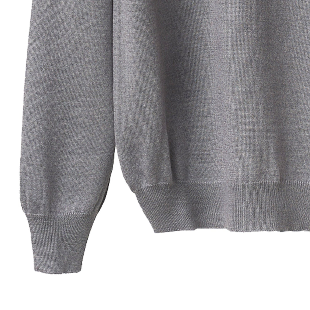 Maglia Uomo in misto Cashmere, Seta e Lana Merino Extrafine Girocollo - Lanaioli Cashmere