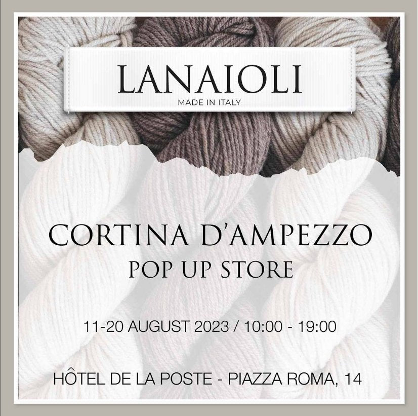 Lanaioli apre il suo primo Pop Up Store a Cortina d'Ampezzo - Lanaioli
