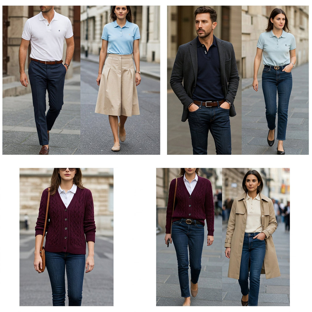 Come indossare una polo? - Lanaioli Maglieria Filiera Corta Sostenibile & Filati Naturali