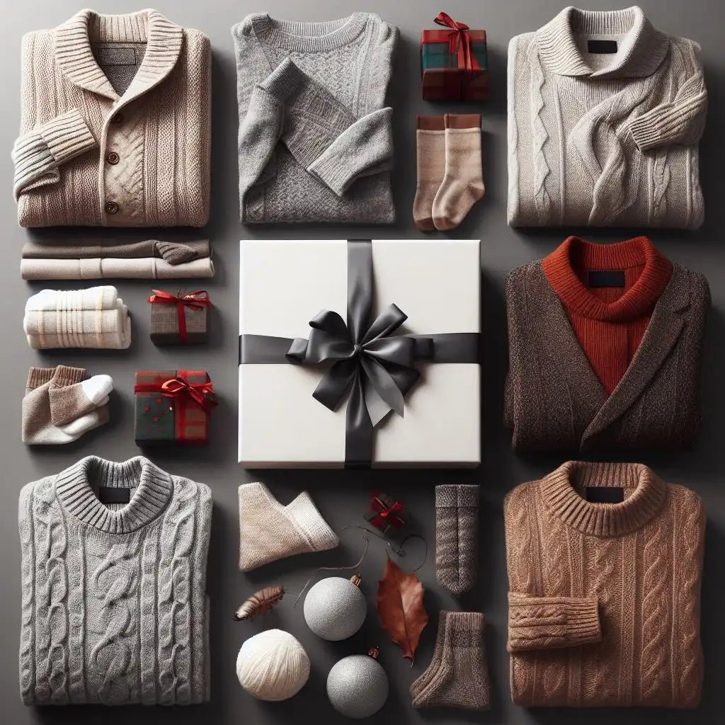 Guida completa ai regali di Natale per lui - Lanaioli Maglieria Filiera Corta Sostenibile & Filati Naturali