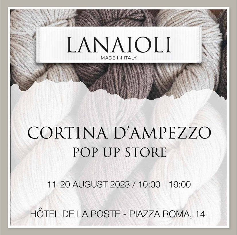 Lanaioli apre il suo primo Pop Up Store a Cortina d'Ampezzo - Lanaioli Maglieria Filiera Corta Sostenibile & Filati Naturali