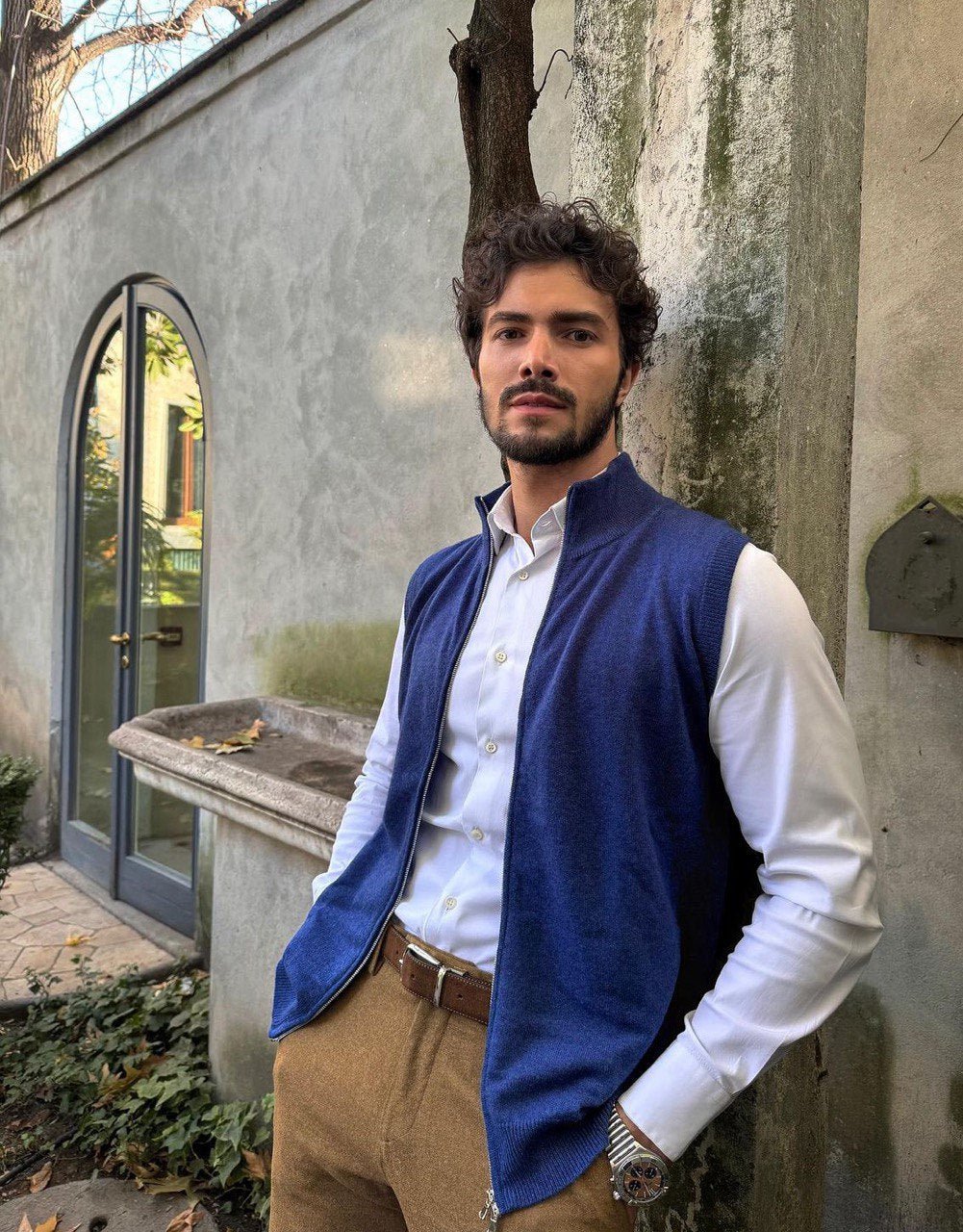 Maglia Uomo Smanicata con Zip: 6 abbinamenti perfetti - Lanaioli Maglieria Filiera Corta Sostenibile & Filati Naturali