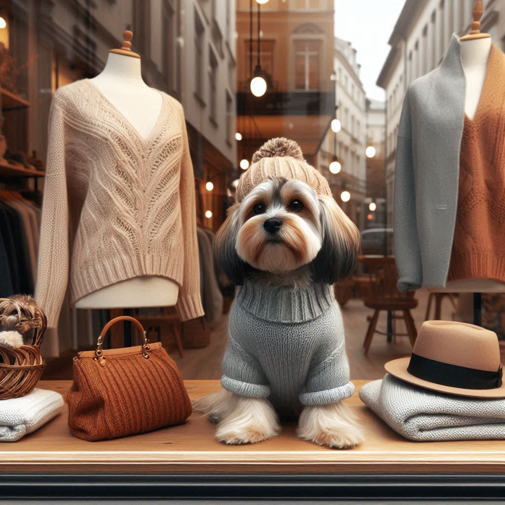 accessori in maglia per cane e gatto