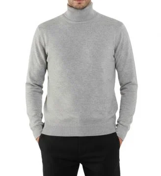 Maglia Uomo Collo Alto Cashmere Rigenerato Finezza 12