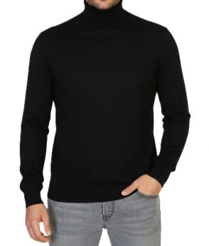 Maglia Uomo Collo Alto Cashmere Rigenerato Finezza 12