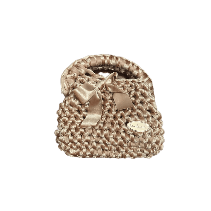 Borsa Cotone Riciclato Beige - Lanaioli Maglieria Filiera Corta Sostenibile & Filati Naturali