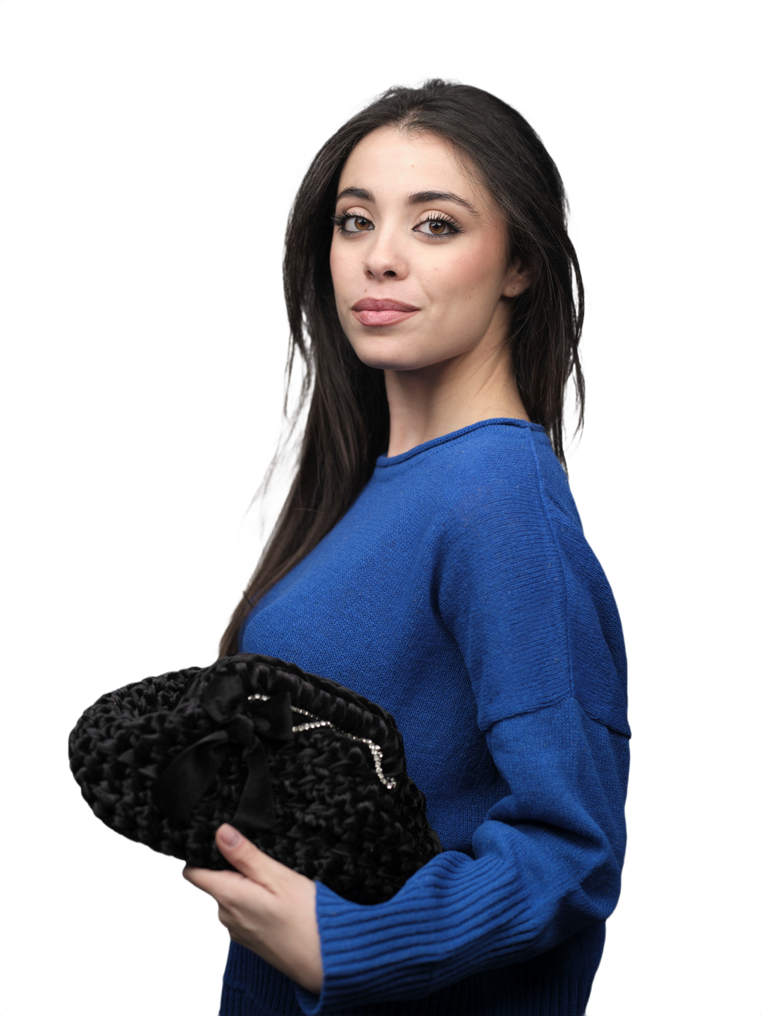 Borsa Cotone Riciclato Nera