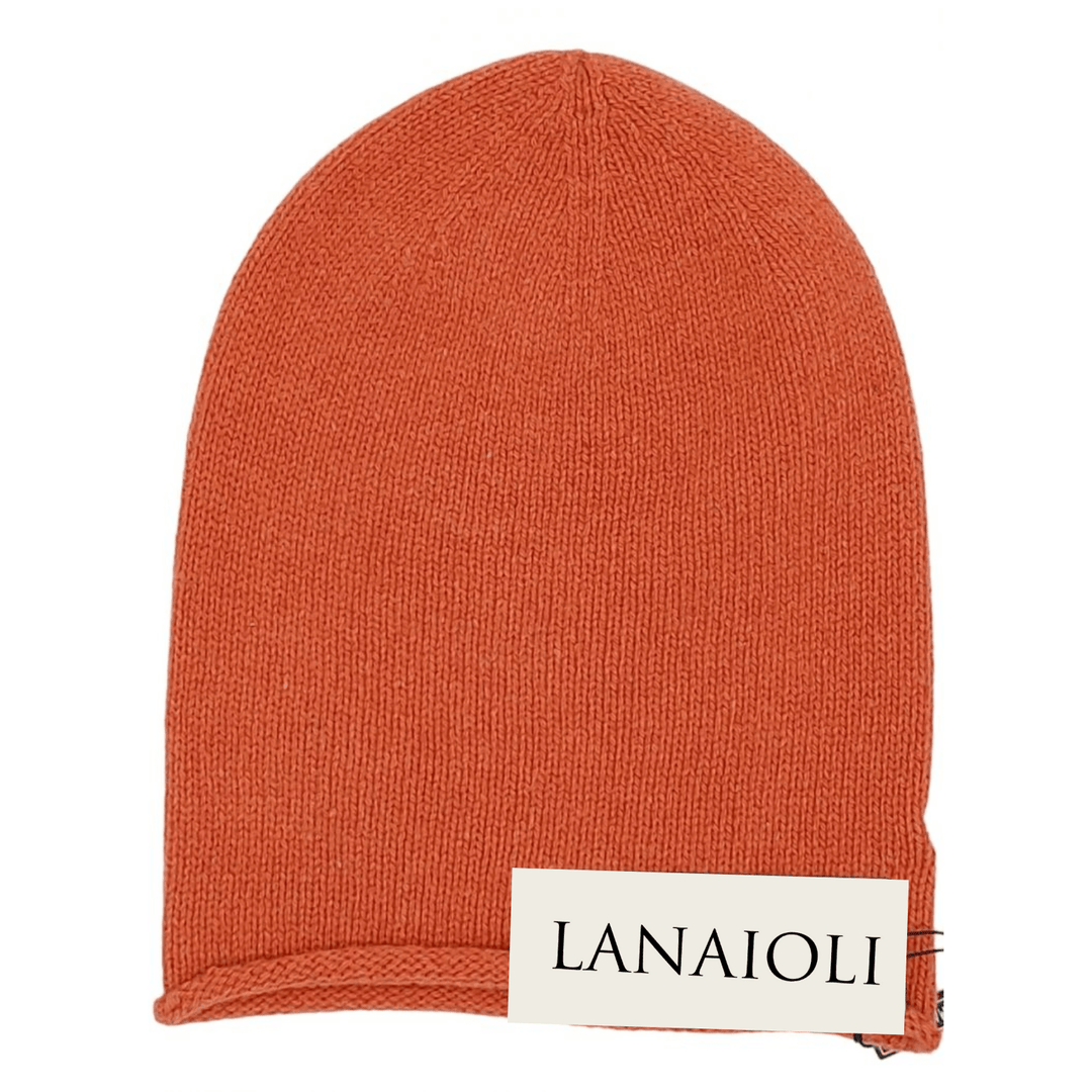 Cappello Donna Rasato in Cashmere Rigenerato - Lanaioli Maglieria Filiera Corta Sostenibile & Filati Naturali
