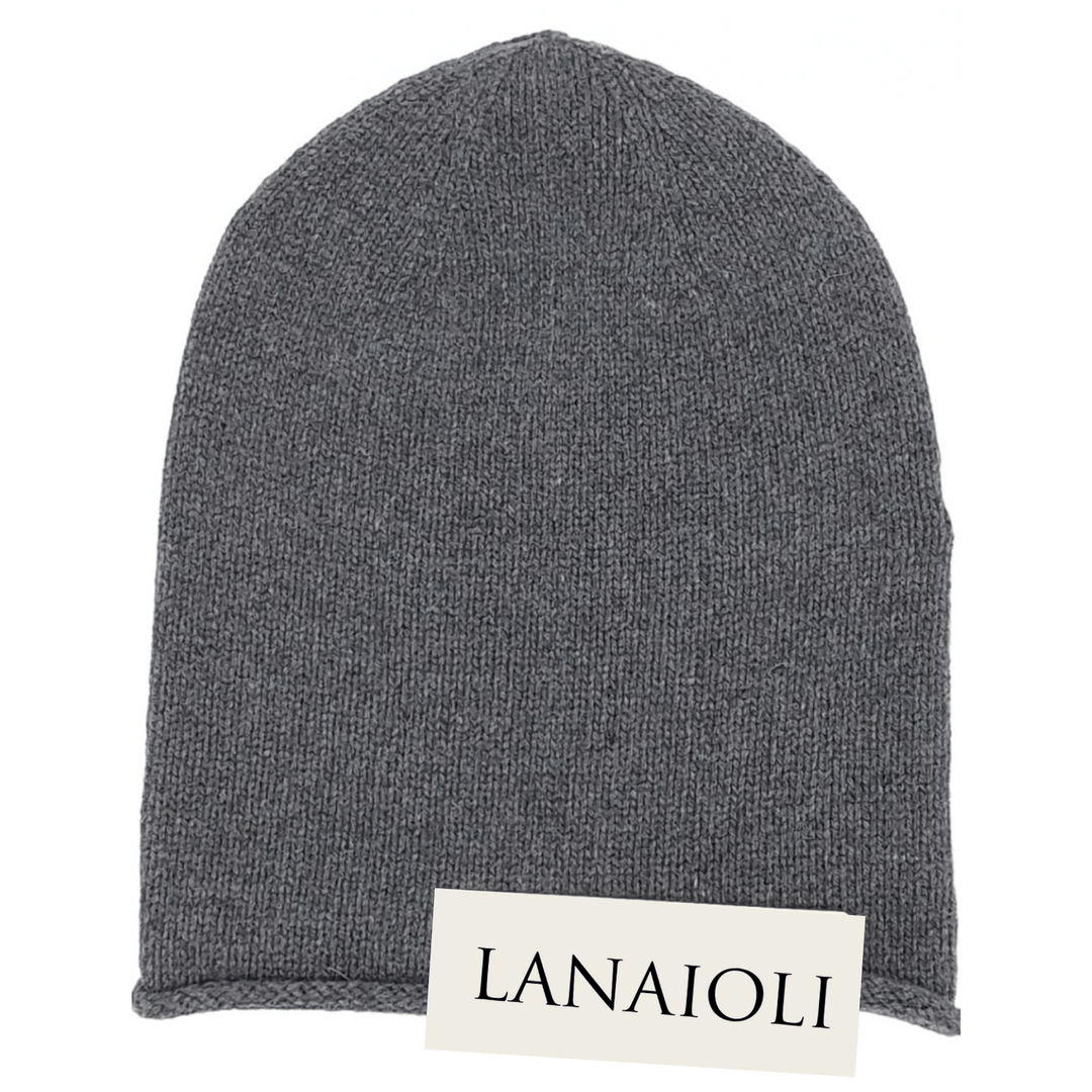 Cappello Donna Rasato in Cashmere Rigenerato - Lanaioli Maglieria Filiera Corta Sostenibile & Filati Naturali