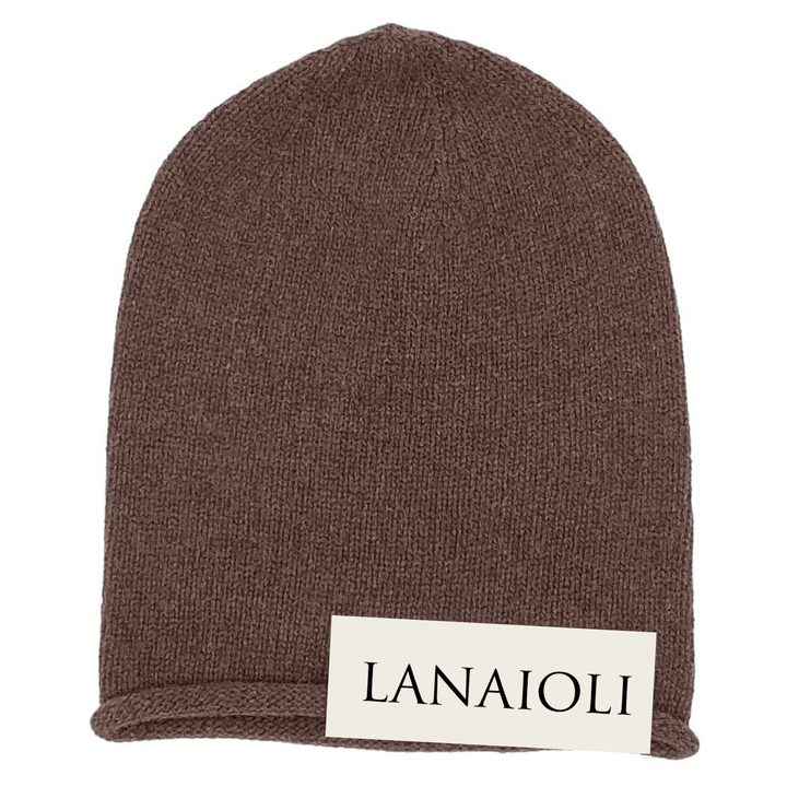 Cappello Donna Rasato in Cashmere Rigenerato - Lanaioli Maglieria Filiera Corta Sostenibile & Filati Naturali