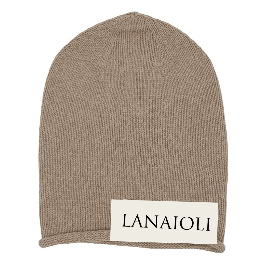 Cappello Uomo Rasato Cashmere Rigenerato - Lanaioli Maglieria Filiera Corta Sostenibile & Filati Naturali