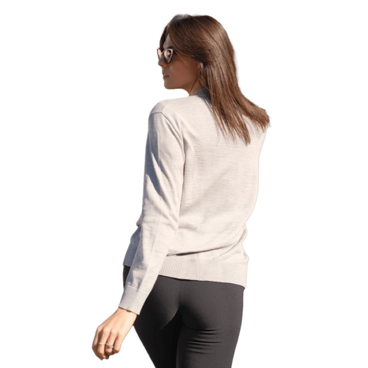 Cardigan donna lana merino - Lanaioli Maglieria Filiera Corta Sostenibile & Filati Naturali