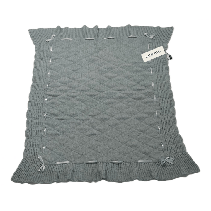 Copertina Bambino/a Culla Cashmere Rigenerato - Lanaioli Maglieria Filiera Corta Sostenibile & Filati Naturali