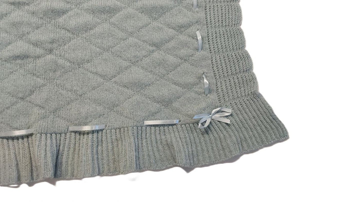 Copertina Bambino/a Culla Cashmere Rigenerato - Lanaioli Maglieria Filiera Corta Sostenibile & Filati Naturali