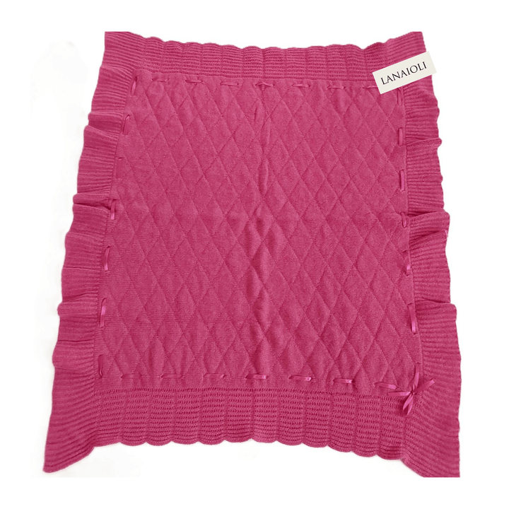 Copertina Bambino/a Culla Cashmere Rigenerato - Lanaioli Maglieria Filiera Corta Sostenibile & Filati Naturali