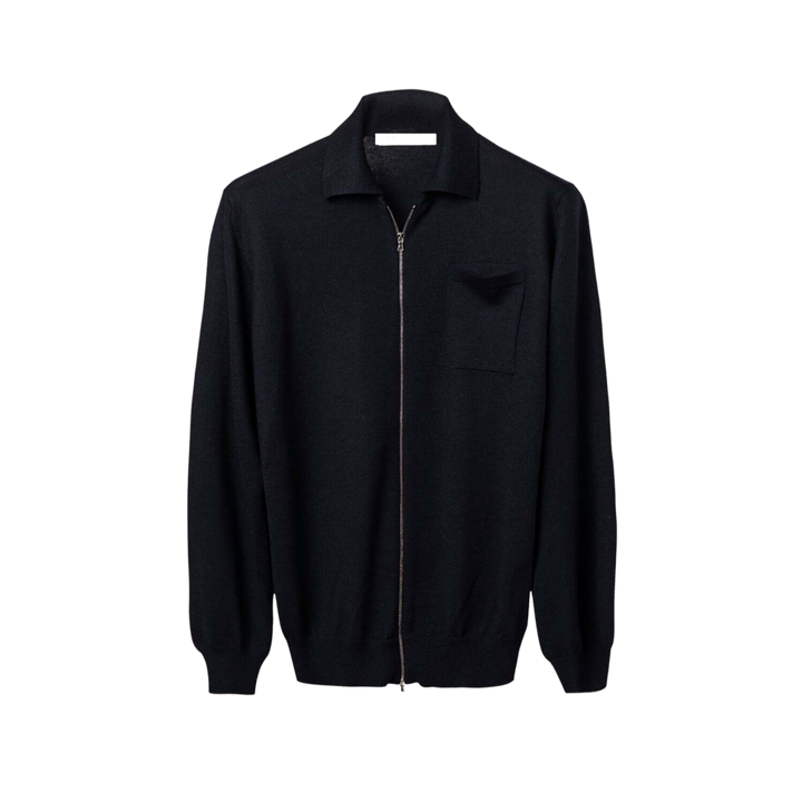 Giacca Uomo misto Cashmere Lana e Seta Zip shooting