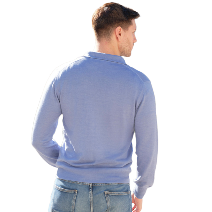 Giacca Uomo Misto Cashmere, Seta, Lana Merino Extrafine chiusura Zip