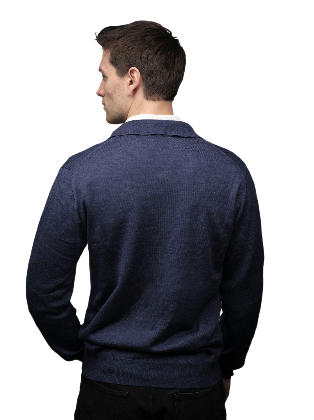 Veste Homme Mélange Cachemire, Soie, Laine Mérinos Extrafine fermeture Éclair