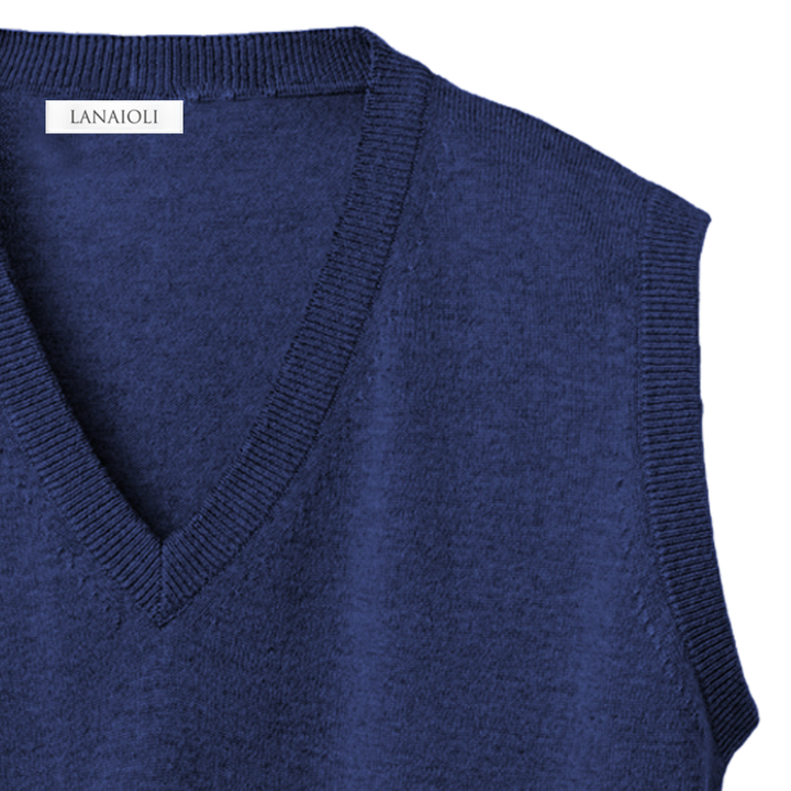Gilet Uomo Puro Cashmere scollo a V
