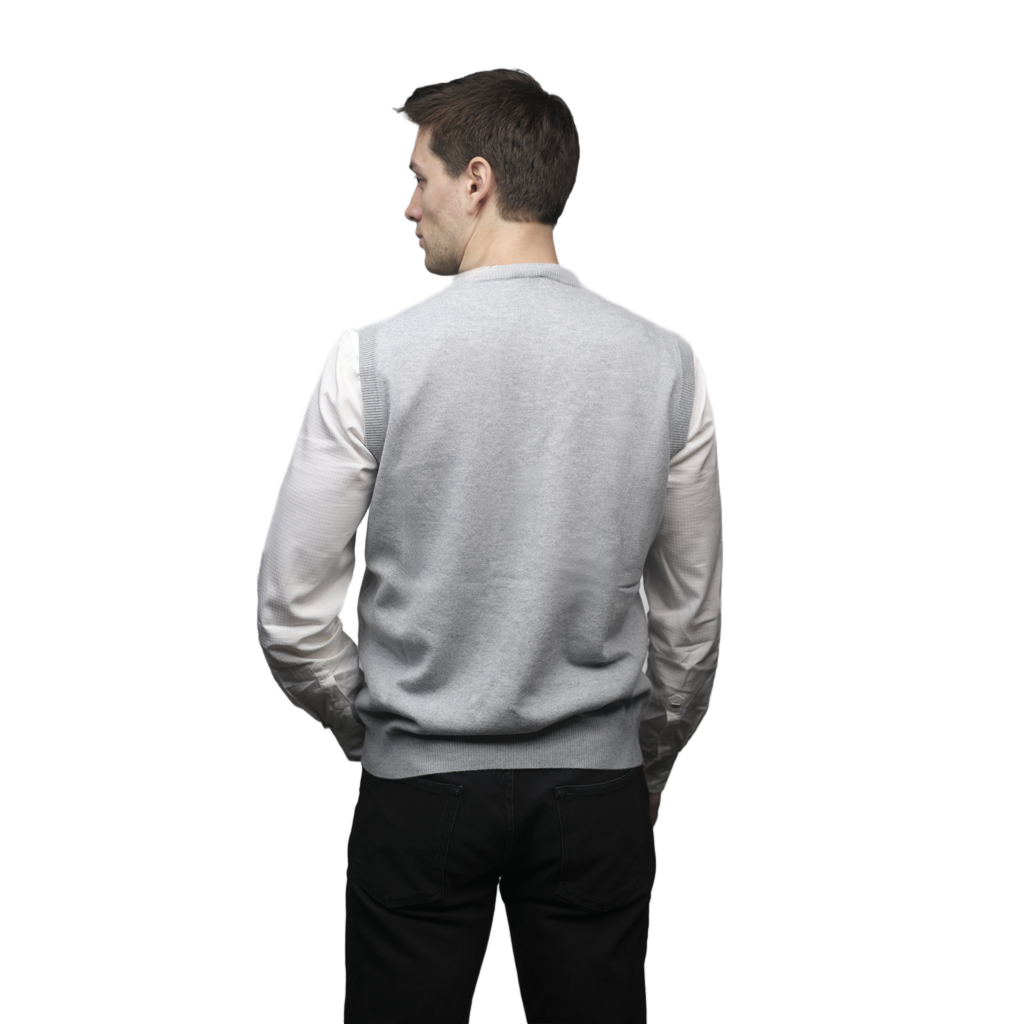 Gilet Uomo Puro Cashmere scollo a V