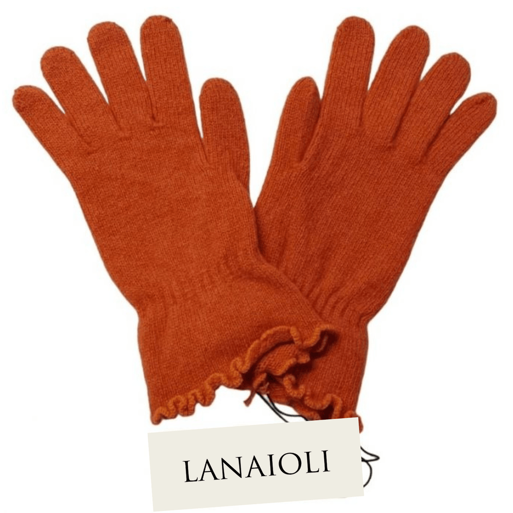 Guanti Donna Ondina Cashmere Rigenerato - Lanaioli Maglieria Filiera Corta Sostenibile & Filati Naturali