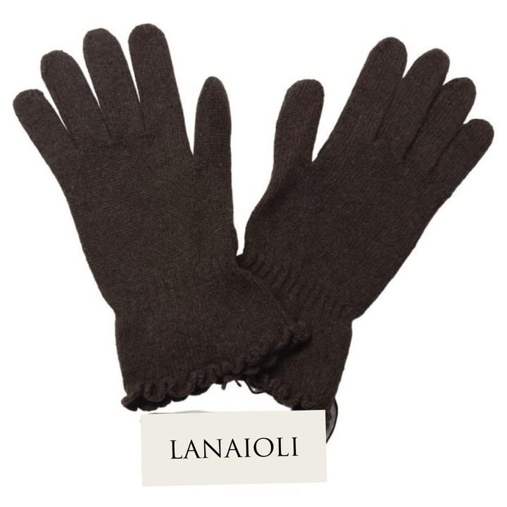Guanti Donna Ondina Cashmere Rigenerato - Lanaioli Maglieria Filiera Corta Sostenibile & Filati Naturali