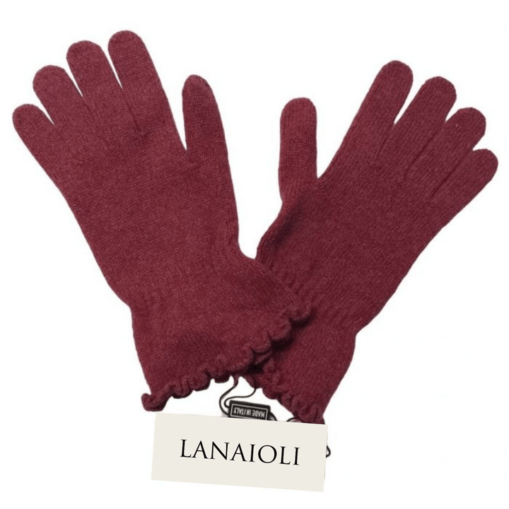 Guanti Donna Ondina Cashmere Rigenerato - Lanaioli Maglieria Filiera Corta Sostenibile & Filati Naturali