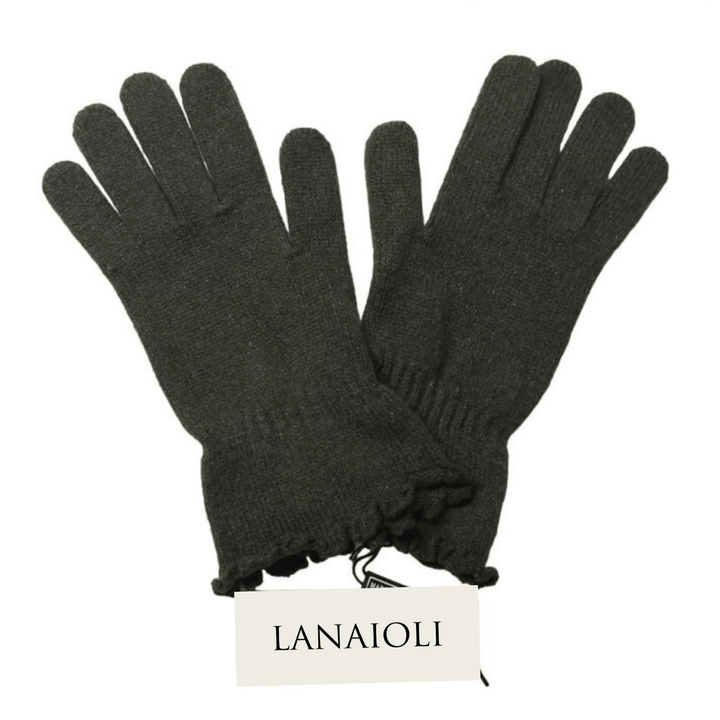 Guanti Donna Ondina Cashmere Rigenerato - Lanaioli Maglieria Filiera Corta Sostenibile & Filati Naturali