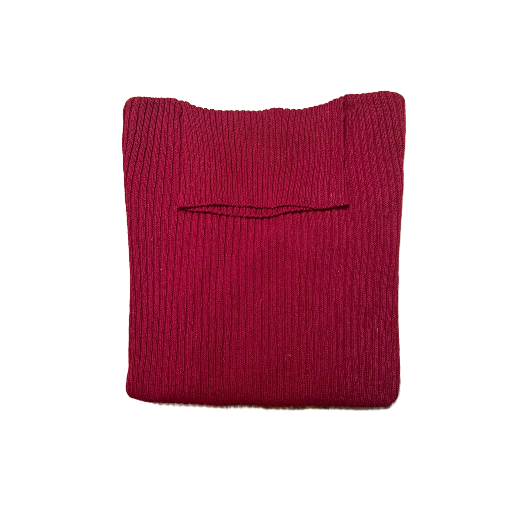 Maglia Donna Collo Alto Lana Merino Filiera Corta