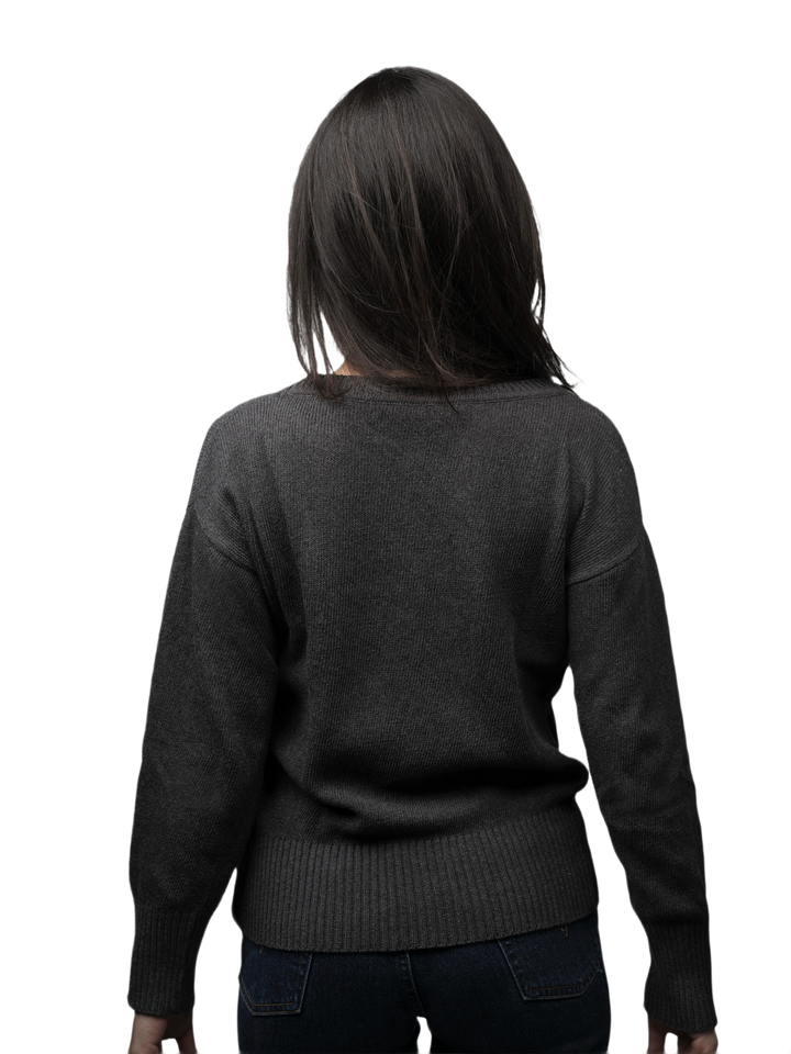 Maglia Donna Girocollo in Cotone Rigenerato