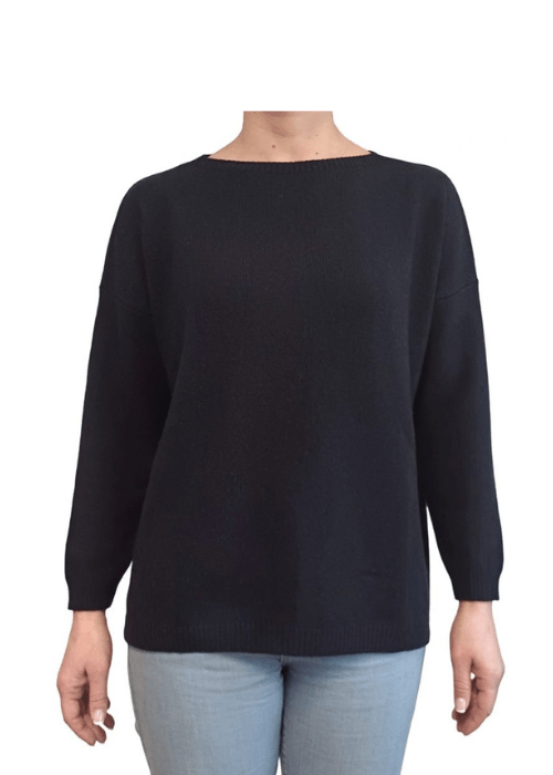 Manica Lunga Donna Scollo Barca Modal e Cashemere Esse Art.6416 Manica Lunga Donna Scollo Barca Modal e Cashemere Esse Art.6416