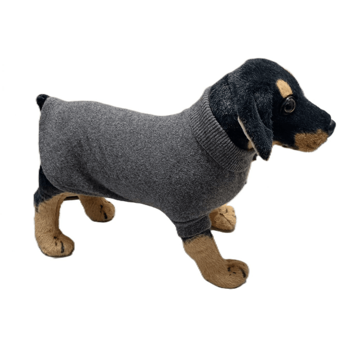 Maglia Rasata Cane o Gatto Cashmere Rigenerato Finezza 12 - Lanaioli Maglieria Filiera Corta Sostenibile & Filati Naturali