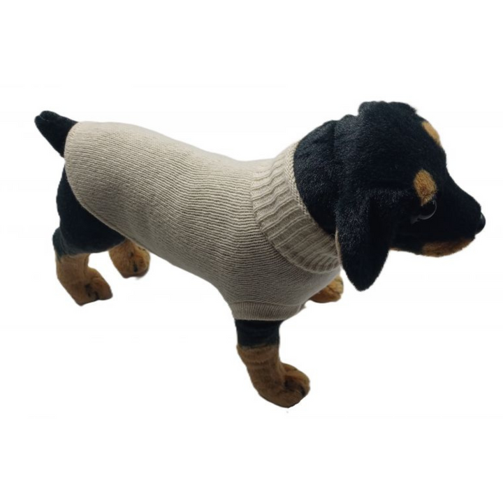 Ribbed Sweater Dog or Cat Recycled Cashmere Fineness 7