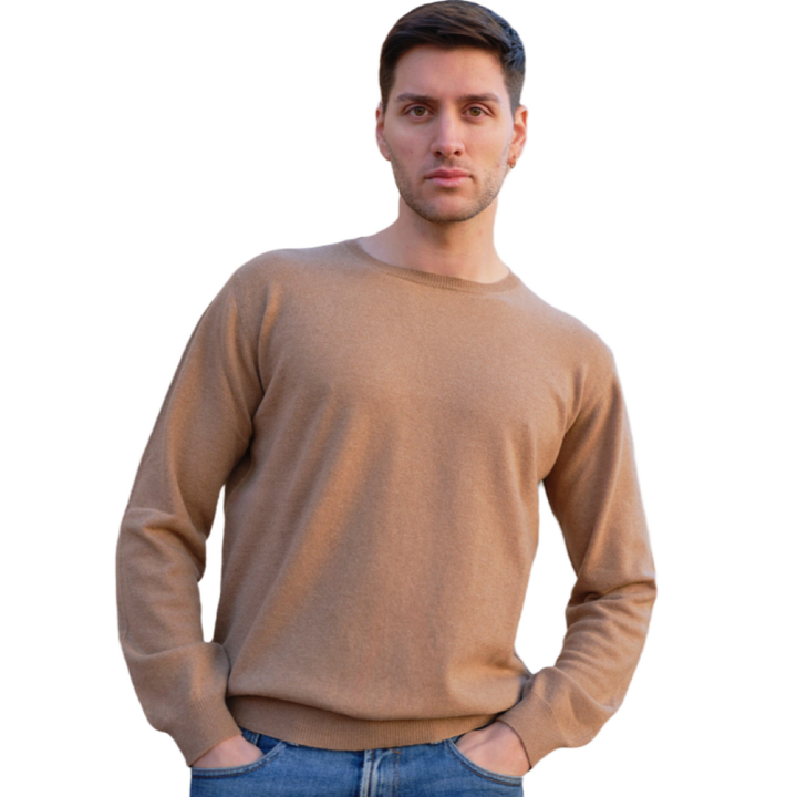 Maglia Uomo Calata in Cashmere Rigenerato Girocollo