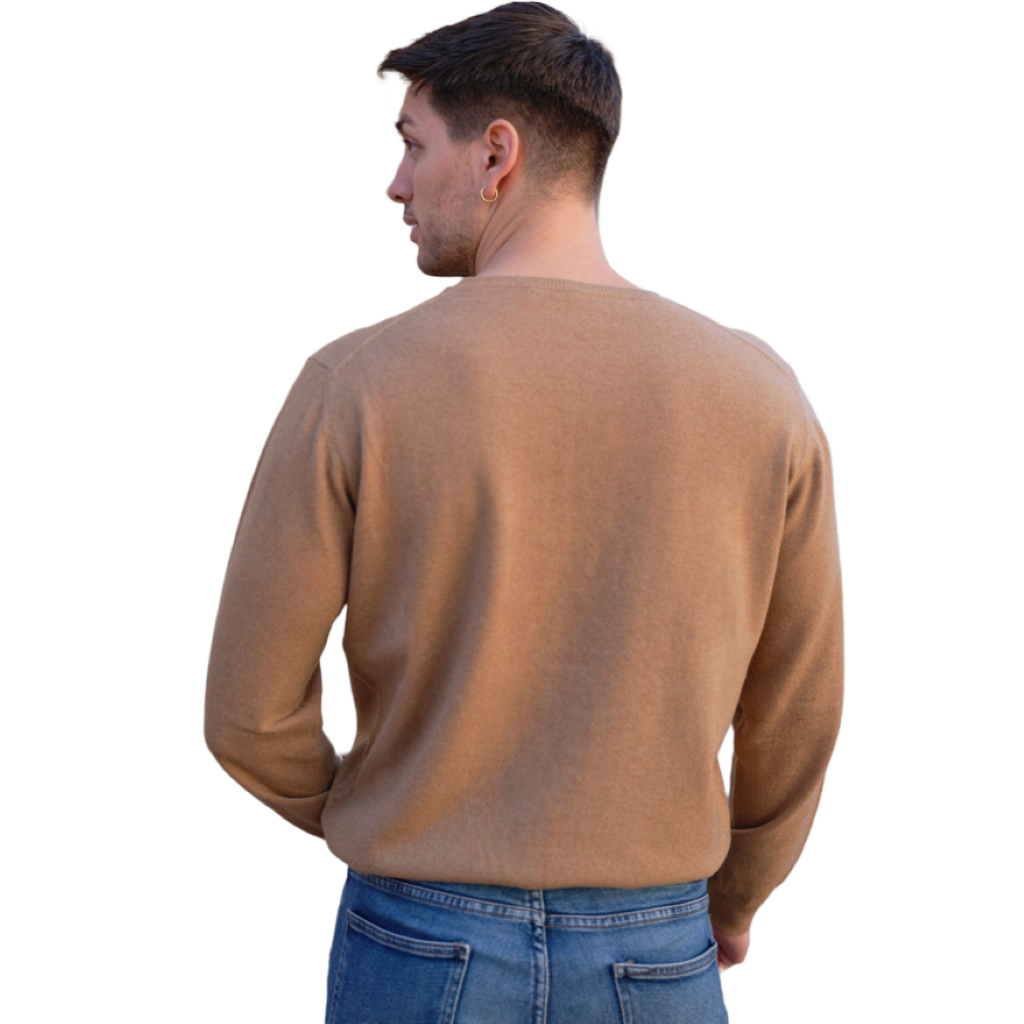 Maglia Uomo Calata in Cashmere Rigenerato Girocollo