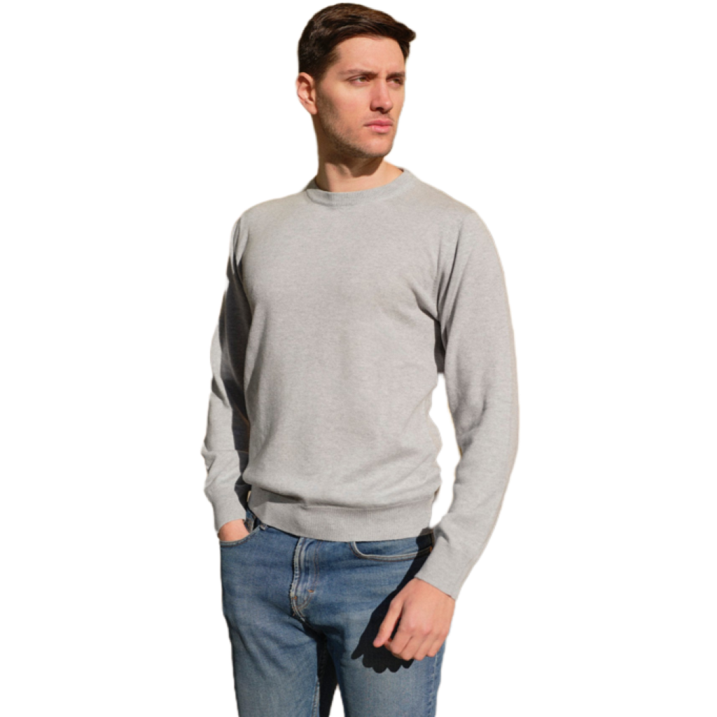 Men's Cashmere Crew Neck Sweater