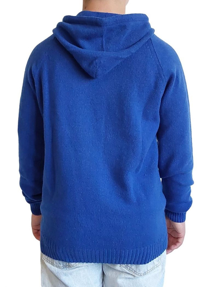 Men's Regenerated Cashmere Hooded Sweater