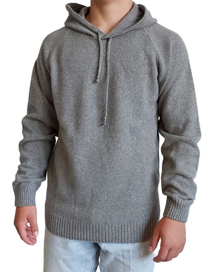 Men's Regenerated Cashmere Hooded Sweater