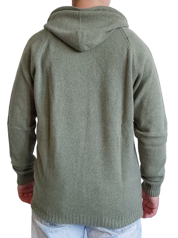 Men's Regenerated Cashmere Hooded Sweater