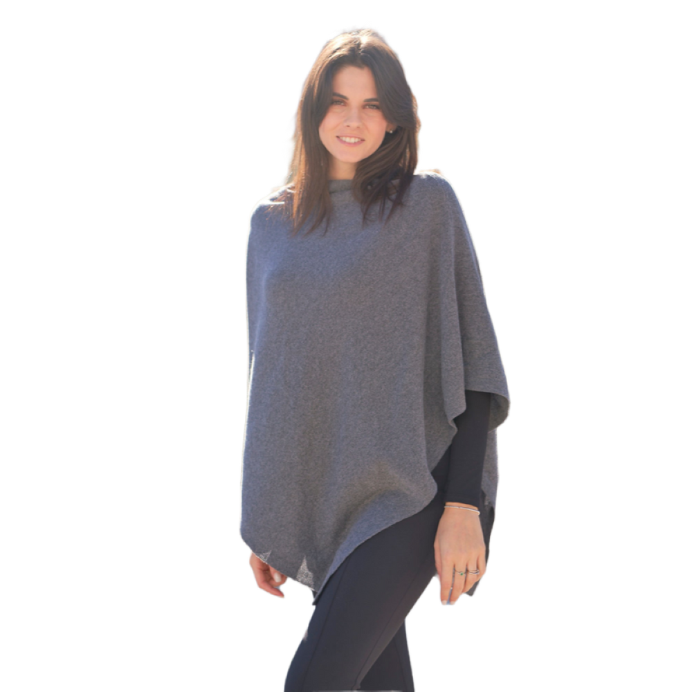 Mantella donna cashmere e lana