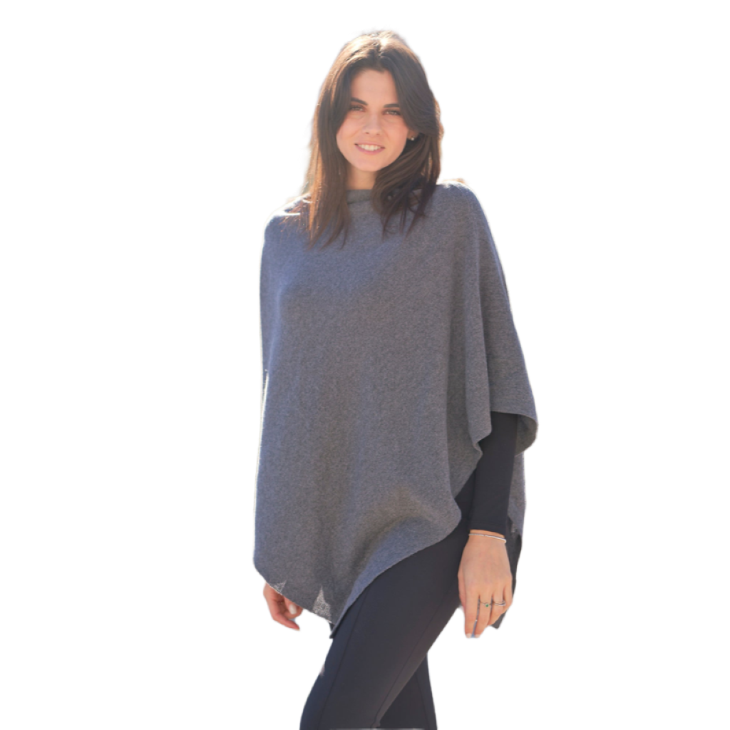 Mantella donna cashmere e lana