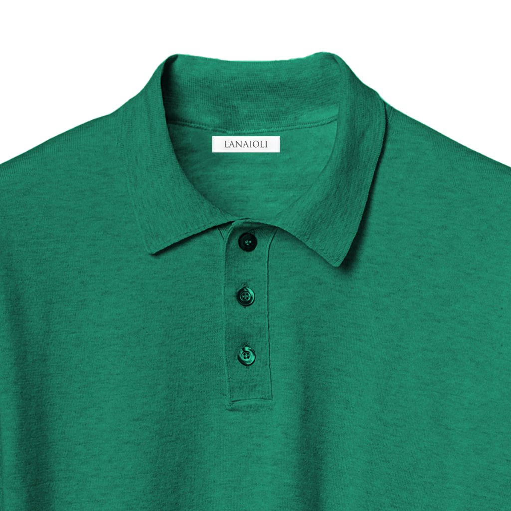 Men's Long Sleeve Cotton Polo Shooting